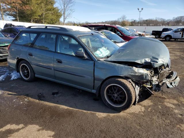 4S3BH6357Y6309971 - 2000 SUBARU LEGACY L GREEN photo 4