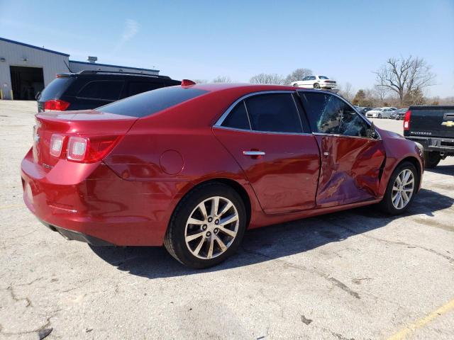 1G11H5SA8DU139932 - 2013 CHEVROLET MALIBU LTZ RED photo 3