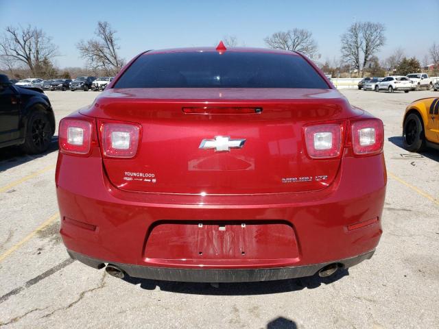 1G11H5SA8DU139932 - 2013 CHEVROLET MALIBU LTZ RED photo 6