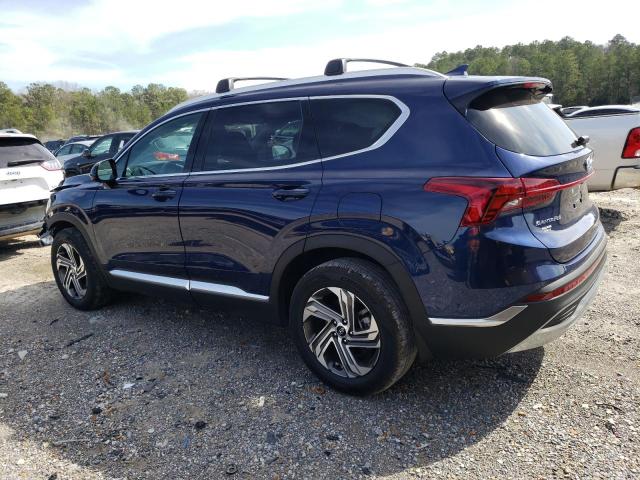 5NMS24AJ0NH473275 - 2022 HYUNDAI SANTA FE SEL BLUE photo 2