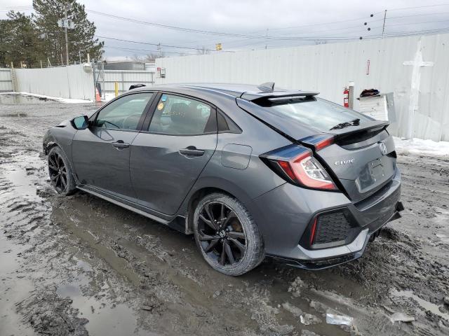 SHHFK7H48HU405488 - 2017 HONDA CIVIC SPORT GRAY photo 3