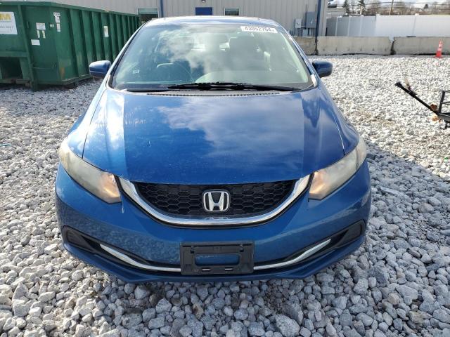 19XFB2F80EE022589 - 2014 HONDA CIVIC EX BLUE photo 5