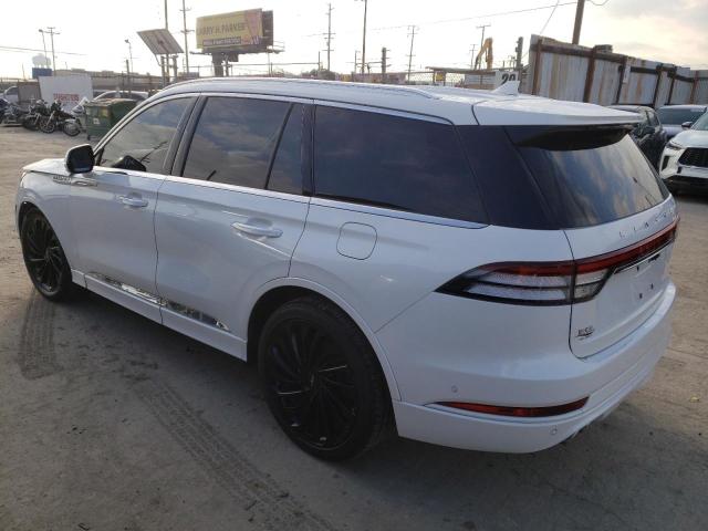 5LM5J7XCXMGL04079 - 2021 LINCOLN AVIATOR RESERVE WHITE photo 2