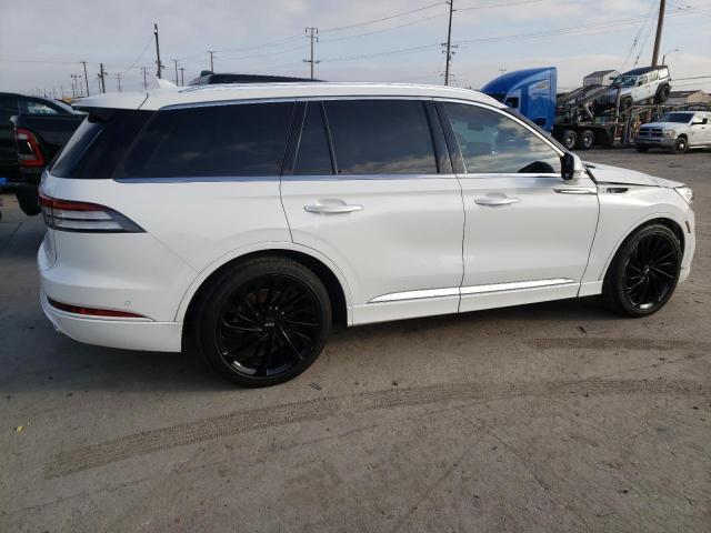 5LM5J7XCXMGL04079 - 2021 LINCOLN AVIATOR RESERVE WHITE photo 3