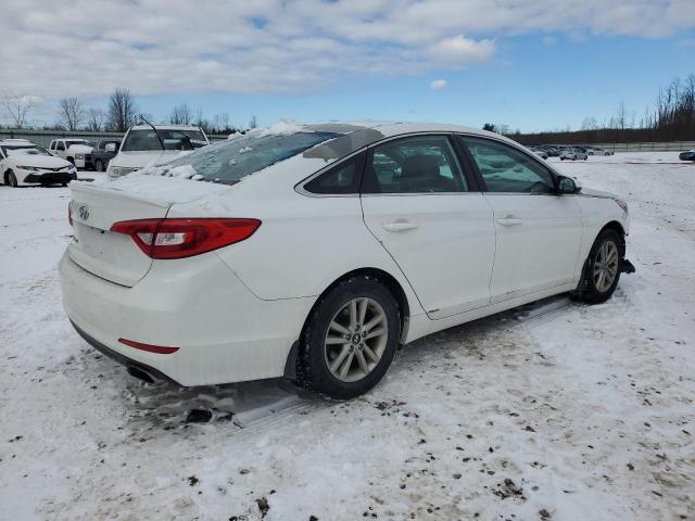 5NPE24AF2FH187019 - 2015 HYUNDAI SONATA SE WHITE photo 3