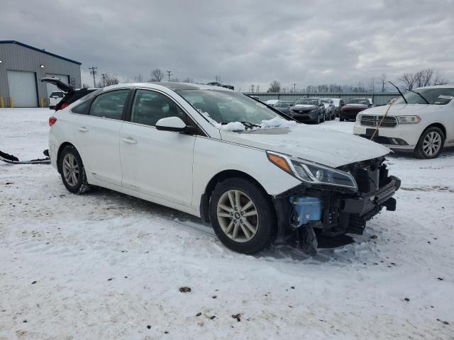 5NPE24AF2FH187019 - 2015 HYUNDAI SONATA SE WHITE photo 4