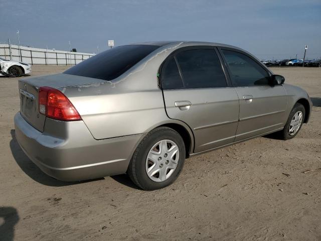 2HGES16513H517186 - 2003 HONDA CIVIC LX TAN photo 3