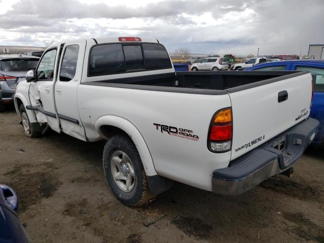 5TBBT44143S376267 - 2003 TOYOTA TUNDRA ACCESS CAB SR5 WHITE photo 2