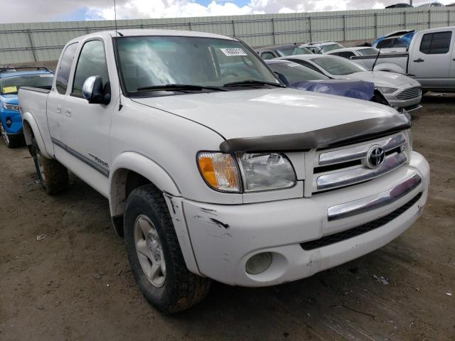 5TBBT44143S376267 - 2003 TOYOTA TUNDRA ACCESS CAB SR5 WHITE photo 4