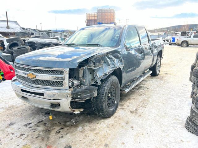 3GCPKSE73DG152365 - 2013 CHEVROLET SILVERADO K1500 LT GRAY photo 1