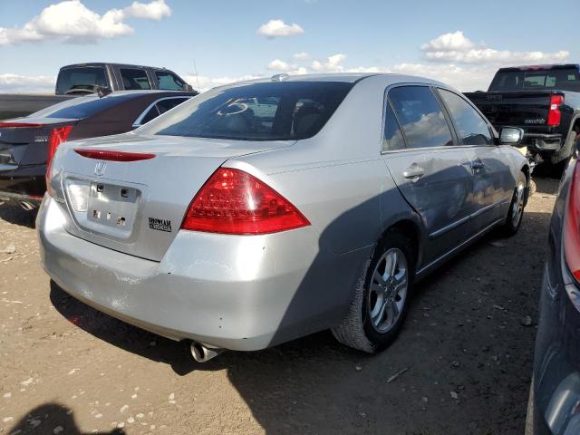 1HGCM56867A079305 - 2007 HONDA ACCORD EX SILVER photo 3