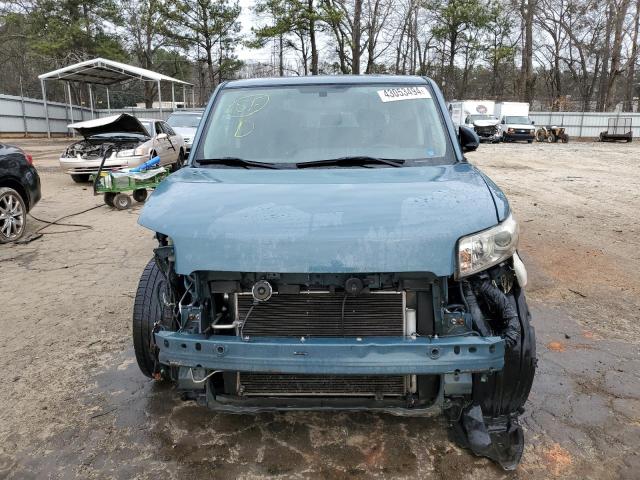 JTLKE50E181000876 - 2008 TOYOTA SCION XB TEAL photo 5