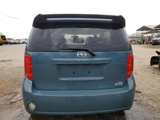 JTLKE50E181000876 - 2008 TOYOTA SCION XB TEAL photo 6