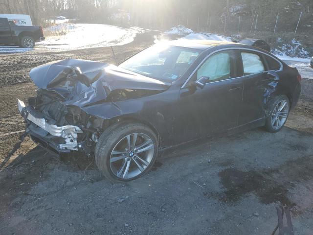 WBA4J3C55KBL07255 - 2019 BMW 430XI GRAN COUPE BLACK photo 1