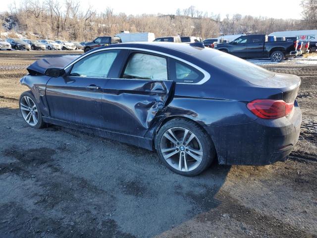 WBA4J3C55KBL07255 - 2019 BMW 430XI GRAN COUPE BLACK photo 2