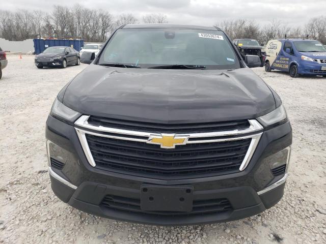 1GNERFKW1PJ201272 - 2023 CHEVROLET TRAVERSE LS BLACK photo 5