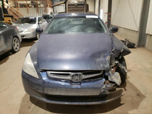 1HGCM56455A800305 - 2005 HONDA ACCORD LX BLUE photo 5