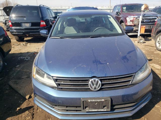 3VW2B7AJ2HM288645 - 2017 VOLKSWAGEN JETTA S BLUE photo 5