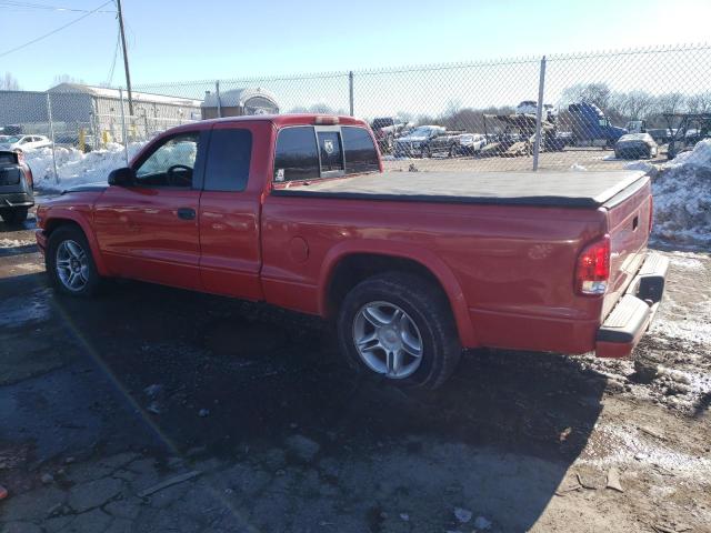 1B7GL22Z0WS671744 - 1998 DODGE DAKOTA RED photo 2