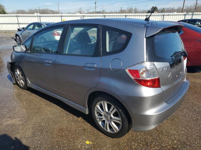 JHMGE8H41AC028426 - 2010 HONDA FIT SPORT SILVER photo 2