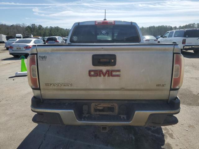 1GTG6DE34G1394775 - 2016 GMC CANYON SLT SILVER photo 6