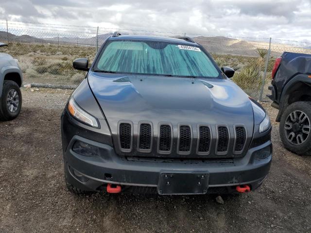 1C4PJMBS6FW785213 - 2015 JEEP CHEROKEE TRAILHAWK GRAY photo 5