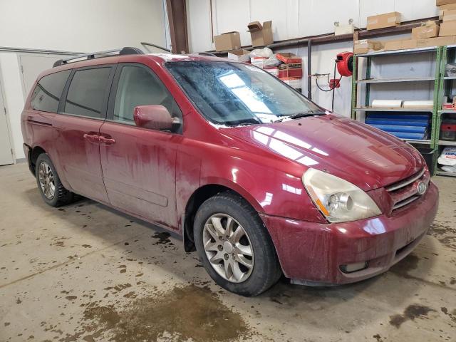 KNDMB233486221557 - 2008 KIA SEDONA EX RED photo 4