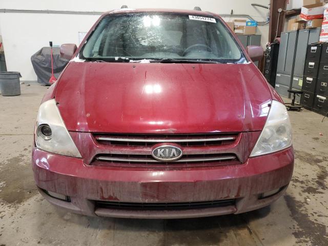 KNDMB233486221557 - 2008 KIA SEDONA EX RED photo 5