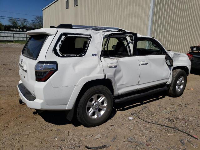 JTEMU5JR3M5962796 - 2021 TOYOTA 4RUNNER SR5/SR5 PREMIUM WHITE photo 3