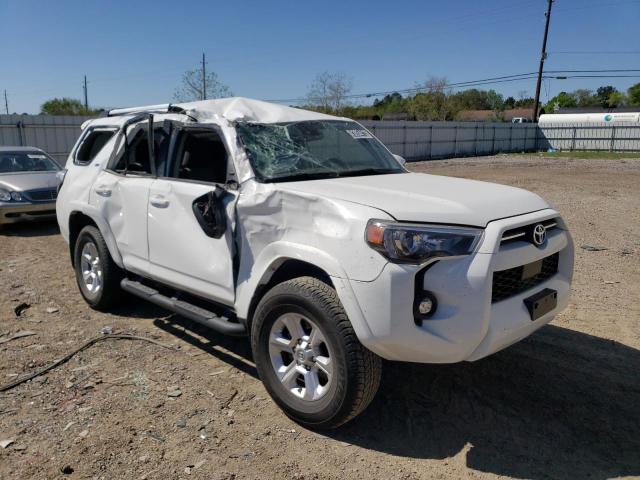 JTEMU5JR3M5962796 - 2021 TOYOTA 4RUNNER SR5/SR5 PREMIUM WHITE photo 4