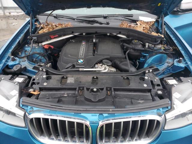 5UXXW7C50J0W64652 - 2018 BMW X4 XDRIVEM40I BLUE photo 12