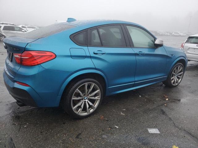 5UXXW7C50J0W64652 - 2018 BMW X4 XDRIVEM40I BLUE photo 3