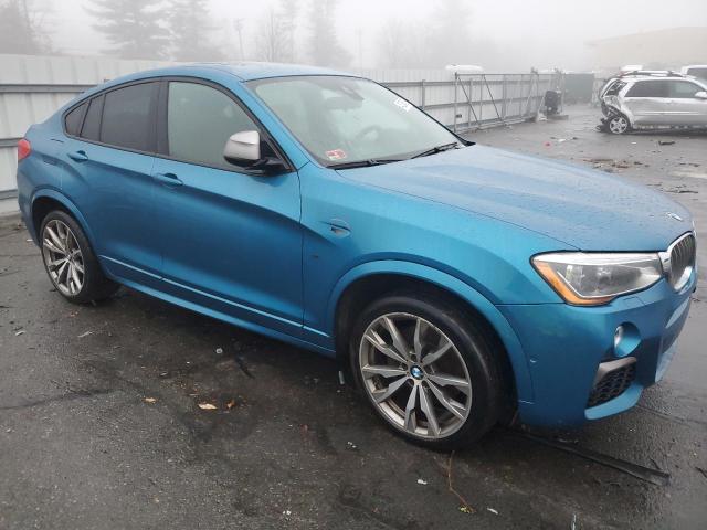 5UXXW7C50J0W64652 - 2018 BMW X4 XDRIVEM40I BLUE photo 4