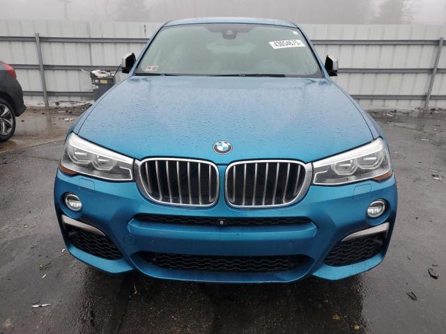 5UXXW7C50J0W64652 - 2018 BMW X4 XDRIVEM40I BLUE photo 5