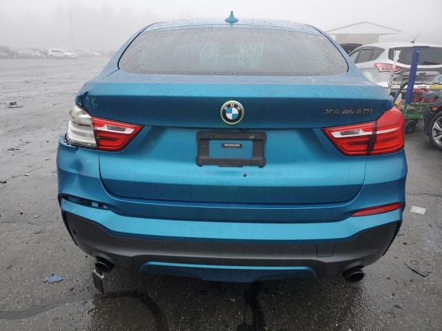 5UXXW7C50J0W64652 - 2018 BMW X4 XDRIVEM40I BLUE photo 6