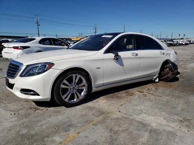 WDDUG6DBXHA317887 - 2017 MERCEDES-BENZ S 550E WHITE photo 1