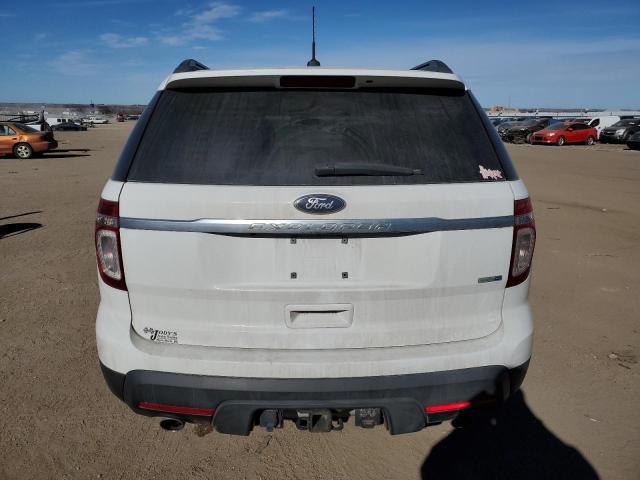 1FM5K8B86DGA72055 - 2013 FORD EXPLORER WHITE photo 6