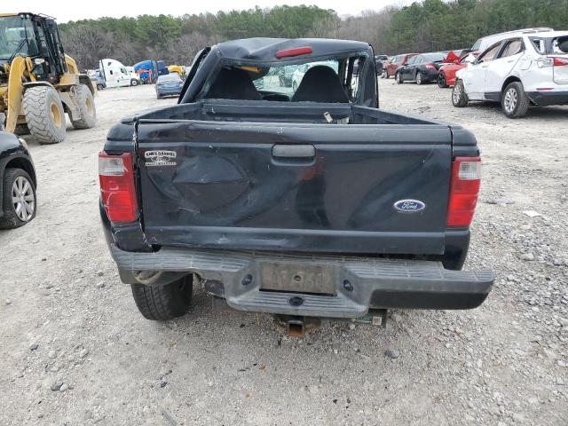 1FTYR10U03PB48209 - 2003 FORD RANGER BLACK photo 6