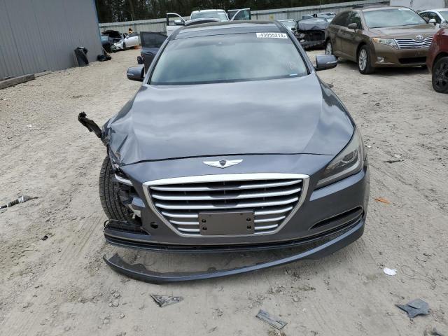 KMHGN4JE8FU102161 - 2015 HYUNDAI GENESIS 3.8L CHARCOAL photo 5