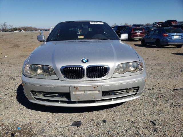 WBABS33481JY55038 - 2001 BMW 325 CI SILVER photo 5