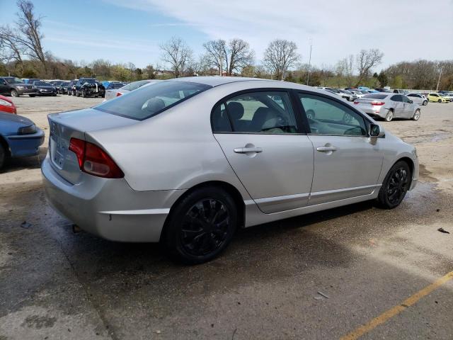 1HGFA16507L008772 - 2007 HONDA CIVIC LX SILVER photo 3