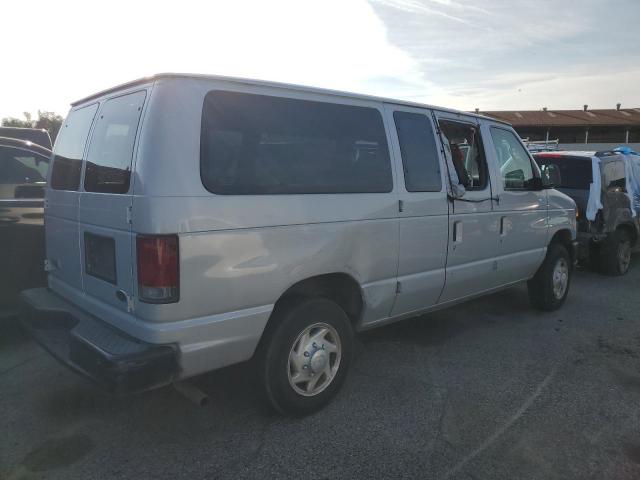 1FMNE11W88DB09709 - 2008 FORD ECONOLINE E150 WAGON GRAY photo 3