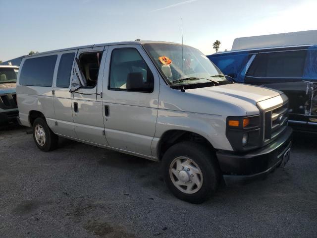 1FMNE11W88DB09709 - 2008 FORD ECONOLINE E150 WAGON GRAY photo 4