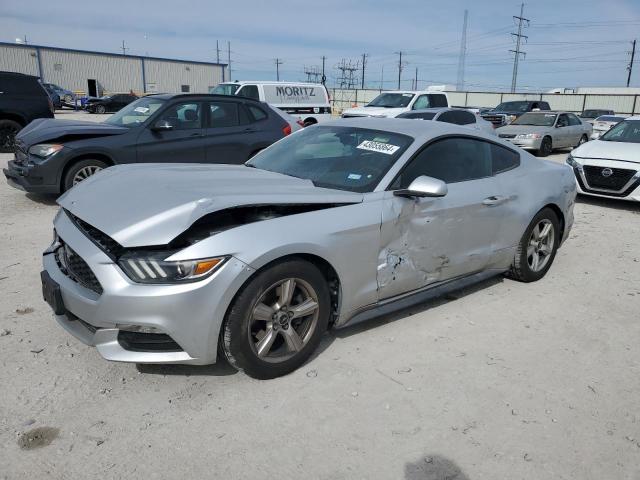 1FA6P8AM4F5388504 - 2015 FORD MUSTANG SILVER photo 1