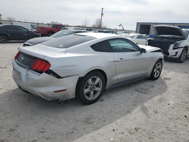 1FA6P8AM4F5388504 - 2015 FORD MUSTANG SILVER photo 3