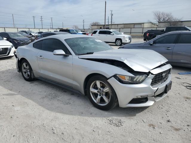 1FA6P8AM4F5388504 - 2015 FORD MUSTANG SILVER photo 4