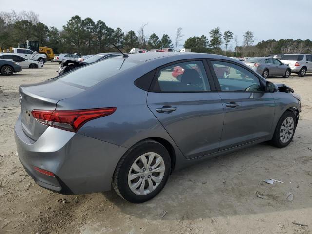 3KPC24A32KE063053 - 2019 HYUNDAI ACCENT SE GRAY photo 3