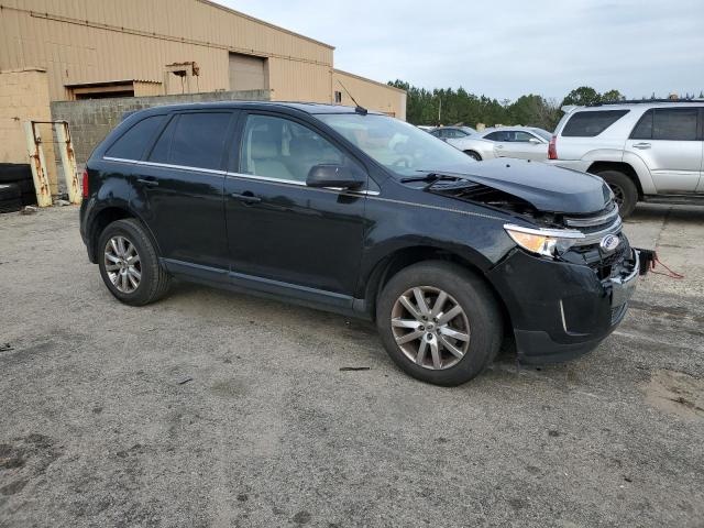 2FMDK3KC8DBB47865 - 2013 FORD EDGE LIMITED BLACK photo 4