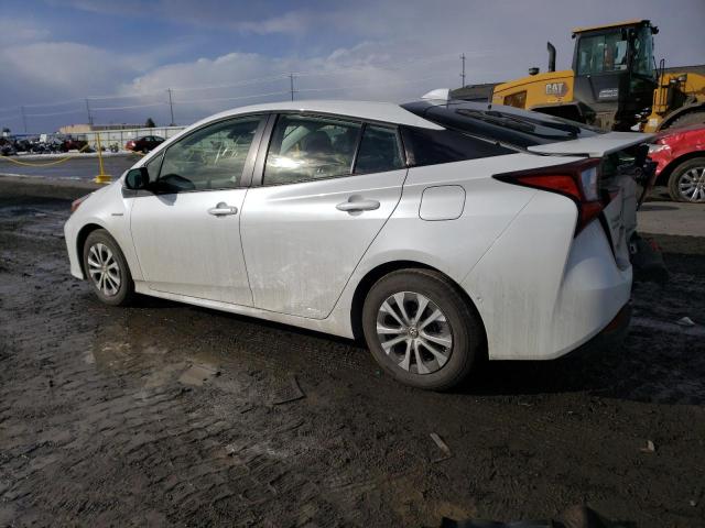 JTDL9MFU0N3034112 - 2022 TOYOTA PRIUS LE WHITE photo 2