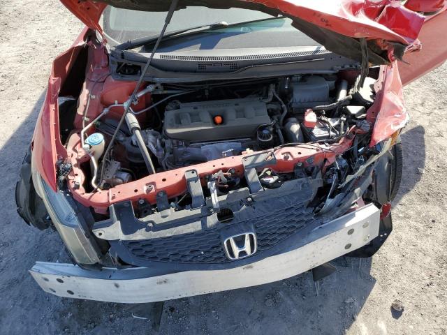 2HGFG3B04CH526279 - 2012 HONDA CIVIC EXL წითელი ფოტო 11